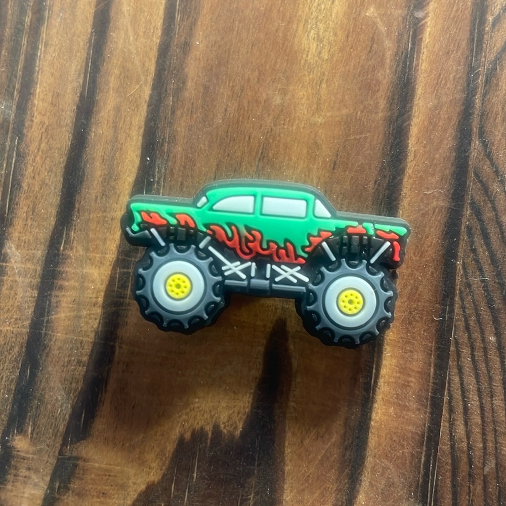 Monster Truck crocs shoe charm jibbitz
